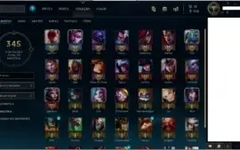 Conta Prata III 29 skins 78 Campeoes