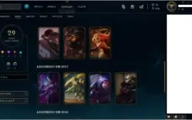 Conta Prata III 29 skins 78 Campeoes
