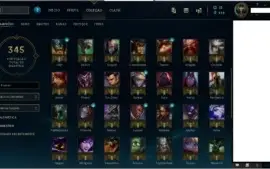 Conta Prata III 29 skins 78 Campeoes