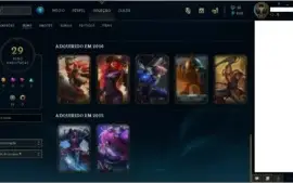 Conta Prata III 29 skins 78 Campeoes