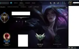 Conta Prata III 29 skins 78 Campeoes