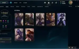 CONTA LEAGUE OF LEGENDS