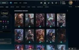 CONTA LEAGUE OF LEGENDS