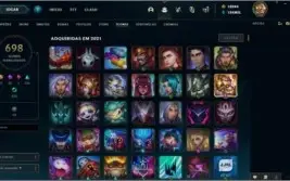 CONTA LEAGUE OF LEGENDS