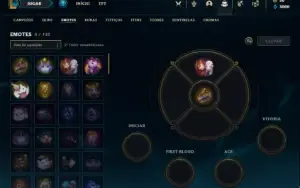 Conta Unranked com 21 Champs e 9 Skins