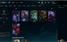 conta lol no preço bom vender logo