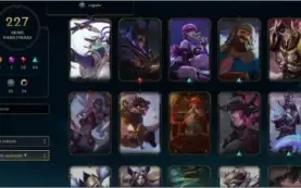 CONTA LEVEL 230 - MESTRE - TODOS CAMPEÕES - 227 SKINS