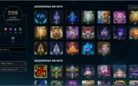 CONTA LEVEL 230 - MESTRE - TODOS CAMPEÕES - 227 SKINS