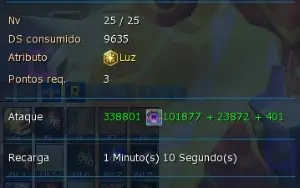 Conta Jump no ladmo no alphamon Susanoomon (Shin), skill 25