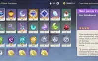 Ayaka, zhongli , keking , cyno ,qiqi + atlas celestial