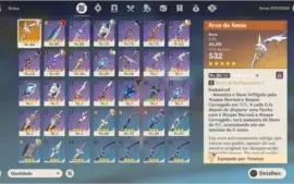 Conta com Yoimiya, Baal, Diluc e Pity Garantido.