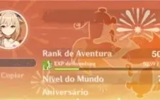 Conta com Yoimiya, Baal, Diluc e Pity Garantido.