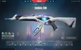 Conta Valorant - Vandal Íon, Phantom Saqueador E Passe Ativo