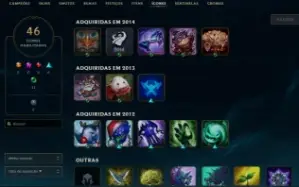 Conta LoL Full Acesso - 81 Champs e 74 Skins - Rammus Rei