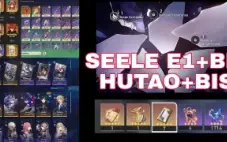 Honkai Star Rail Seele E1+Bis + Genshin Hutao+Bis