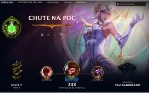 CONTA UNRANKED COM 91 SKINS E 105 CHAMPS NO TOTAL - BARATO!
