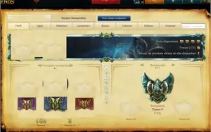 Conta Platina League of Legends Borda Platina