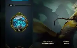 CONTA UNRANKED LEAGUE OF LEGENDS SMURF NÍVEL 30