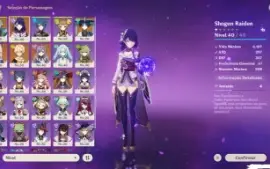 Raiden Shogun﻿+Kokomi+Scaramouche+Alhaitham+Mona+Keqinq