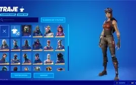 Conta com RENEGADE RAIDER e CAVALEIRO NEGRO - 45 SKINS