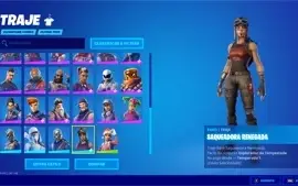 Conta com RENEGADE RAIDER e CAVALEIRO NEGRO - 45 SKINS