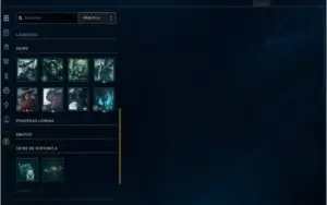 Conta LV 236 Platina Season Passada 46 Skins