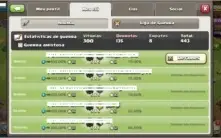 CLÃ NÍVEL 15 CLAN 300 VIT ÓTIMO HISTÓRICO GUERRAS VERDE