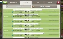 CLÃ NÍVEL 15 CLAN 300 VIT ÓTIMO HISTÓRICO GUERRAS VERDE