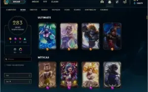 V>Conta Lol elo P2 com 271 skins