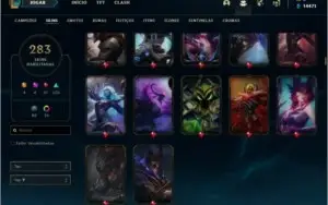 V>Conta Lol elo P2 com 271 skins