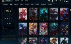 V>Conta Lol elo P2 com 271 skins