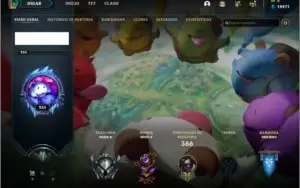 V>Conta Lol elo P2 com 271 skins