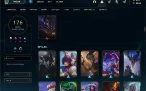 Conta Valorant diamante e lol com muitas skins e bom mmr