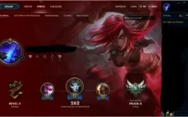 Conta League Of legens prata 2