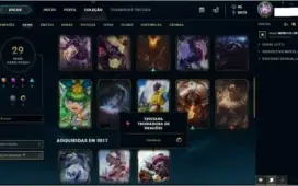 CONTA DE LOL D2 NA SOLOQ COM 29 SKINS