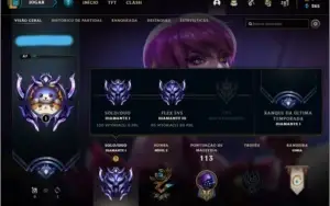 CONTA DIAMANTE 1 MMR ALTO 67% WINRATE