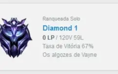 CONTA DIAMANTE 1 MMR ALTO 67% WINRATE