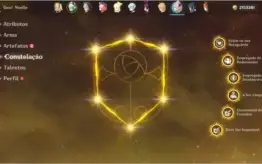 Genshin Impact - AR30 Diluc, Túmulo, Childe, Harpa Celestial