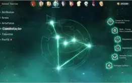 Genshin Impact - AR30 Diluc, Túmulo, Childe, Harpa Celestial
