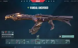 Valorant: 13 skins Vandal, canivete borboleta e mais!!