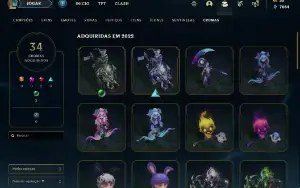 Vendo Conta Lol,151Skins 900 Reais Gastos. Venda Urgente!