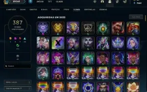 Vendo Conta Lol,151Skins 900 Reais Gastos. Venda Urgente!