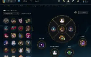 Vendo Conta Lol,151Skins 900 Reais Gastos. Venda Urgente!