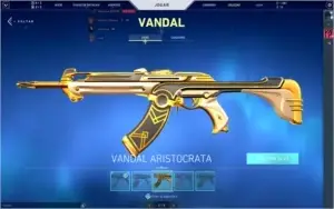 Conta de valorant com 1,500 reais em skin