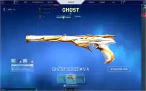 Conta de valorant com 1,500 reais em skin