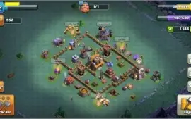 Clash of Clans cv9 + cv8 semi-full