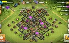 Clash of Clans cv9 + cv8 semi-full