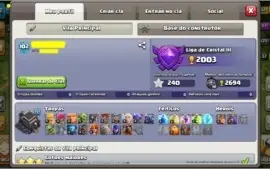 Clash of Clans cv9 + cv8 semi-full