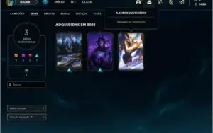 Conta ouro 1 com 3 skins e 26 champs ( NA MD5 )