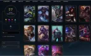 Conta de LoL